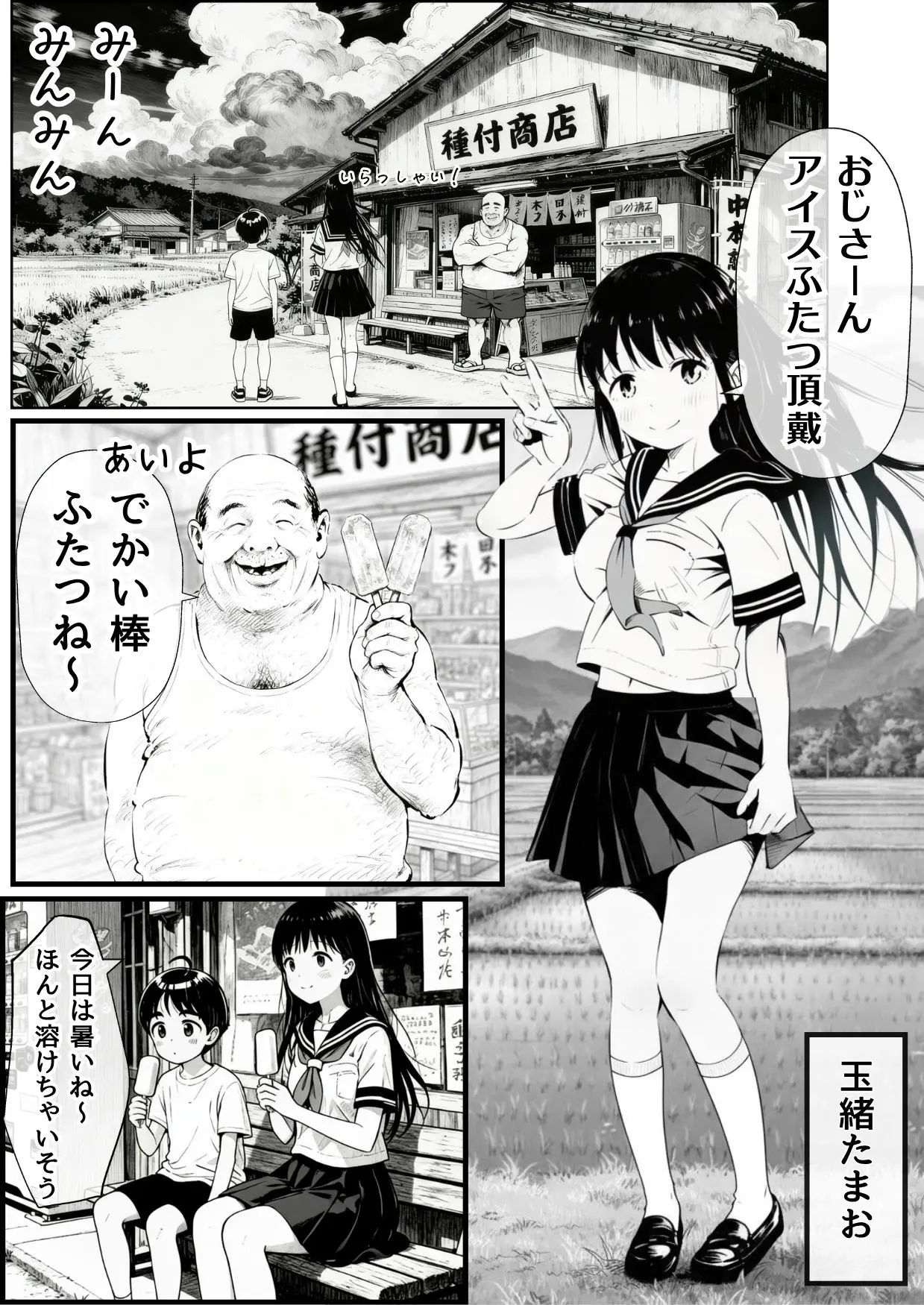 【僕のNTR夏休み】あの日見た種付けプレスを僕はまだ忘れられない 画像1