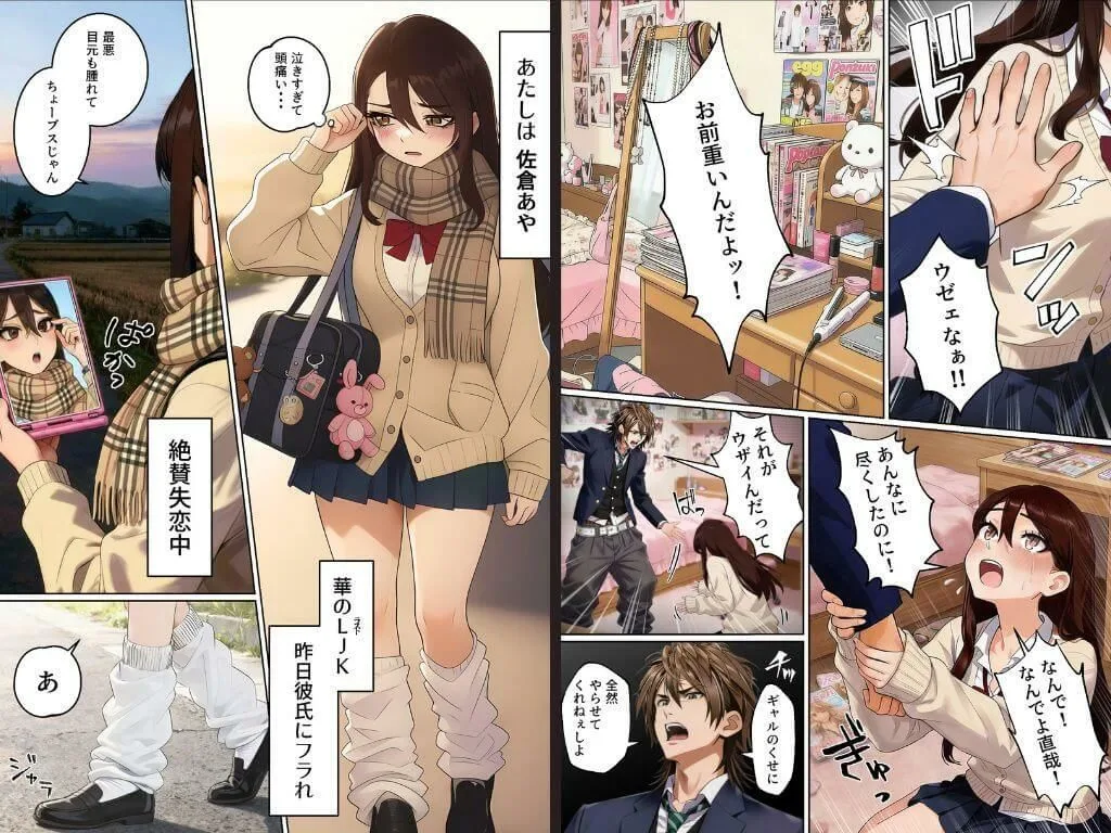 【実話】平成ギャル（18）がチャラ男に捨てられ、童貞幼馴染の価値に気づくまでwww 画像2