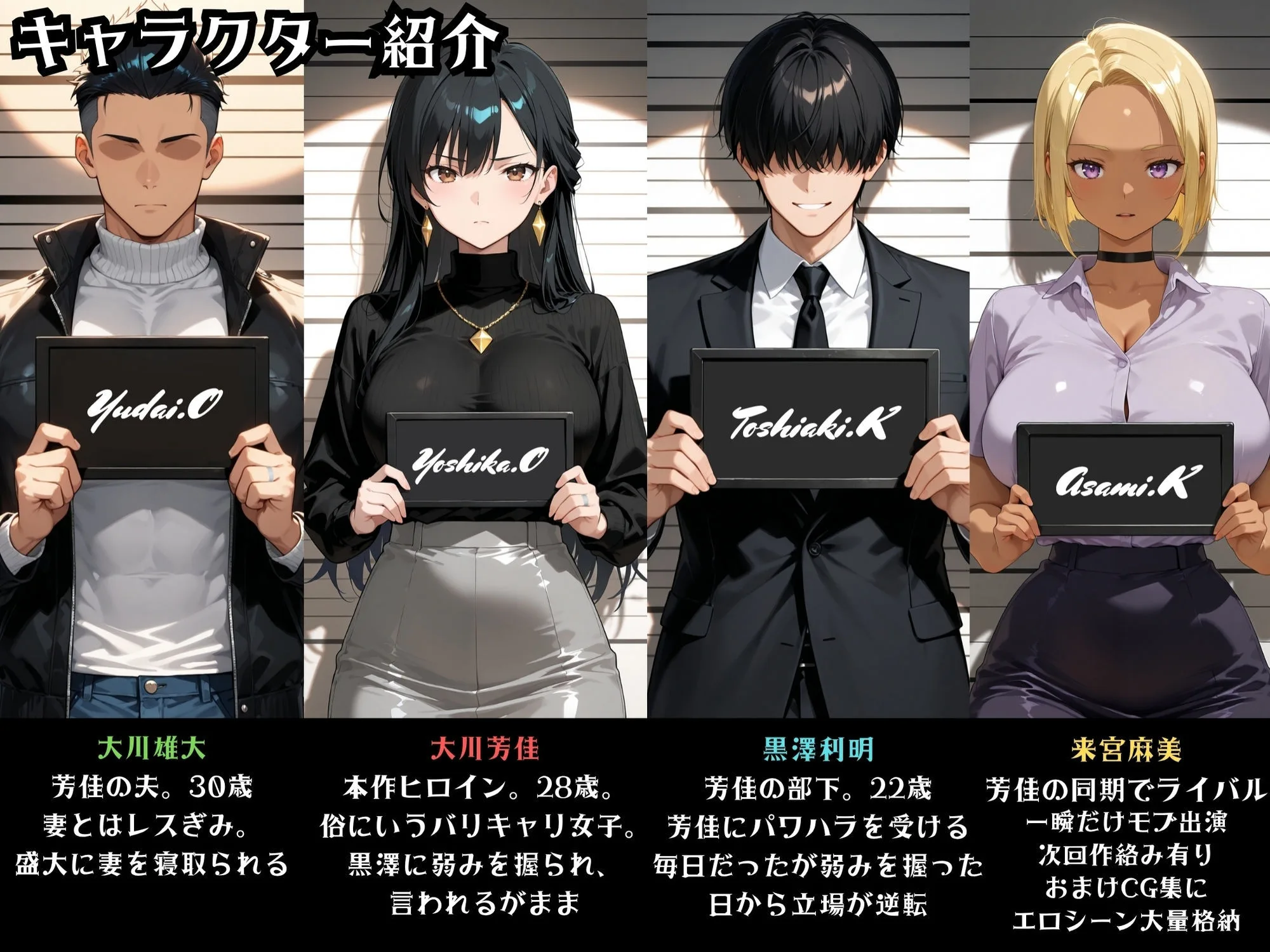 【完堕ち編】パワハラ人妻上司 復讐NTR調教 〜弱みを握られて言いなりに〜 画像1