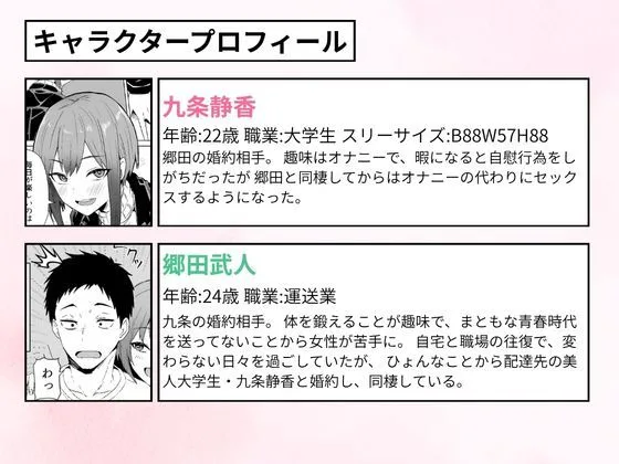 配達員の俺が、配達先の美人JDと婚約したら性欲が強すぎて休めない件 画像2